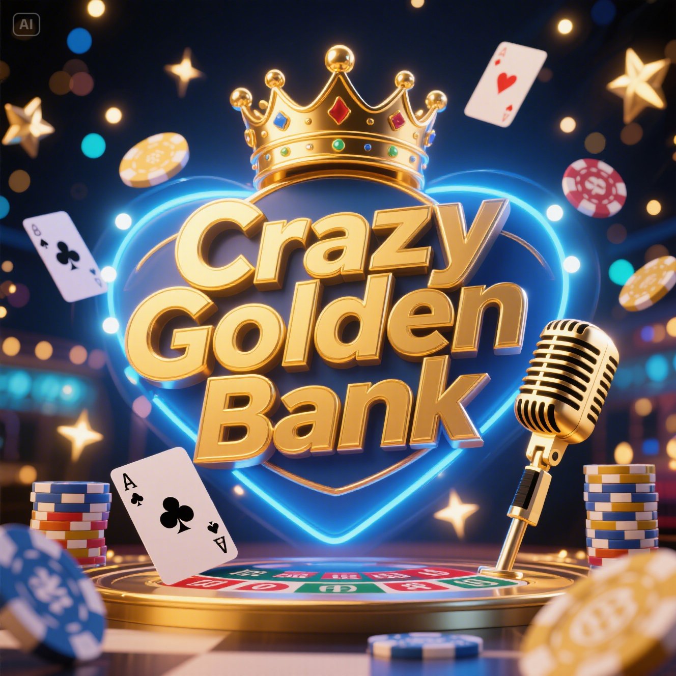 Crazy Golden Bank
